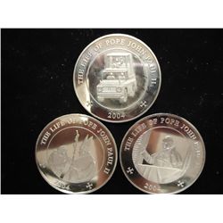 3-2004 SOMALI 25 SHILLINGS PROOF COINS