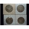 Image 2 : 1908-O,08-O,14-S & 15-S BARBER HALF DOLLARS