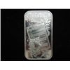Image 1 : 1 TROY OZ .999 FINE SILVER INGOT CHRISTMAS 1973