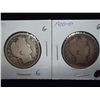Image 1 : 1900 & 00-O BARBER HALF DOLLARS
