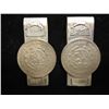 Image 1 : 2 MONEY CLIPS MADE FROM MEXICAN PESOS
