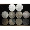 Image 2 : 10 MEXICIAN SILVER PESOS .5140 OZ. ASW TOTAL