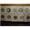 Image 2 : 10 ASSORTED SILVER ROOSEVELT DIMES