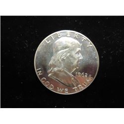 1962 FRANKLIN HALF DOLLAR PROOF