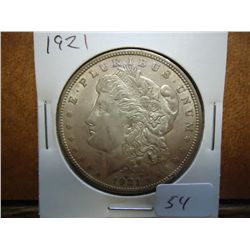 1921 MORGAN SILVER DOLLAR