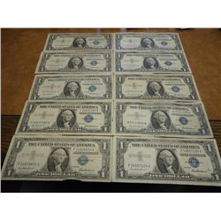 10-1957 $1 SILVER CERTIFICATES