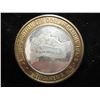 Image 2 : STOCKMENS CASINO $10 SILVER TOKEN (UNC)