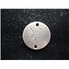 Image 1 : LOVE TOKEN MADE FROM SEATED LIBERTY DIME