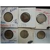 Image 1 : 1898,99,08 & 3-11 LIBERTY "V" NICKELS 6 COINS