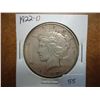 Image 1 : 1922-D PEACE SILVER DOLLAR