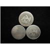 Image 2 : 1853,54 & 56 SEATED LIBERTY QUARTERS