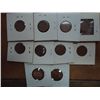 Image 2 : 10 ASSORTED MINOR ERROR LINCOLN CENTS
