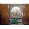 Image 2 : 2006 AMERICAN SILVER EAGLE ICG MS69