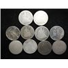 Image 1 : 10 ASSORTED SEATED LIBERTY DIMES