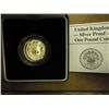 Image 1 : 1986 UNITED KINGDOM SILVER PROOF 1 POUND COIN