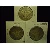 Image 2 : 1906-D,07-D & 08 BARBER HALF DOLLARS