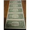 Image 2 : 5-2003-A ONE DOLLAR FRN'S CONSECUTIVE LOW SERIAL #
