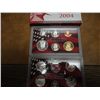 Image 1 : 2004 US SILVER PROOF SET (WITH BOX)