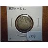 Image 1 : 1876-CC SEATED LIBERTY DIME