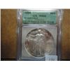 Image 1 : 1994 AMERICAN SILVER EAGLE ICG MS69