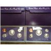 Image 1 : 1989 & 90 US PROOF SETS (WITH BOXES)