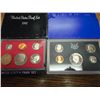 Image 1 : 1972 & 82 US PROOF SETS (WITH BOXES)