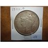 Image 1 : 1922-D PEACE SILVER DOLLAR