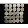 Image 2 : 25 ASSORTED MERCURY DIMES