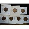 Image 1 : 1901-07 INDIAN HEAD CENTS ALL VG'S OR BETTER