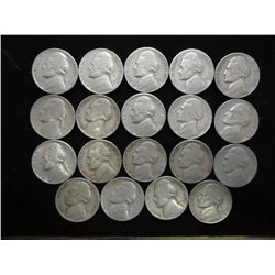 19-1939-S JEFFERSON NICKELS