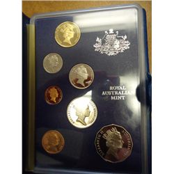 1985 AUSTRALIAN PROOF SET 7 COINS