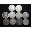 Image 1 : 10 ASSORTED SEATED LIBERTY DIMES