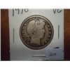 Image 1 : 1910 BARBER HALF DOLLAR (VERY GOOD)