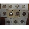 Image 1 : 11 ASSORTED 1930'S MERCURY DIMES