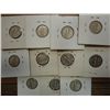 Image 2 : 11 ASSORTED 1930'S MERCURY DIMES