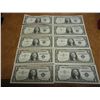 Image 1 : 10-1957 $1 SILVER CERTIFICATES MOSTLY AU & UNC