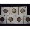 Image 1 : 7 ASSORTED SEATED LIBERTY DIMES