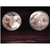 Image 2 : 1983/84-S US OLYMPIC 2 PROOF SILVER DOLLAR SET