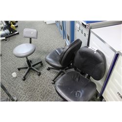 3 STENO CHAIRS