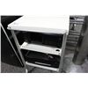Image 1 : MOBILE TABLE AND STEREO EQUIPMENT