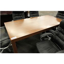 CHERRY 7' BOARDROOM TABLE