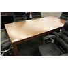 Image 1 : CHERRY 7' BOARDROOM TABLE