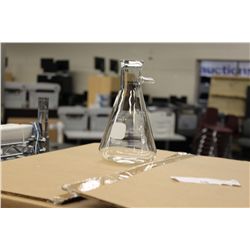 3 BOXES OF LAB BEAKERS