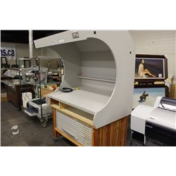 MOBILE LAYOUT TABLE WITH PLAN HOLD FILE