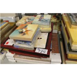 LARGE LOT OF UNFRAMED ART WORK