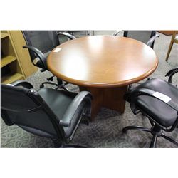 CHERRY 42" CONFERENCE TABLE