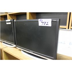 19 VIEWSONIC 20" MONITORS