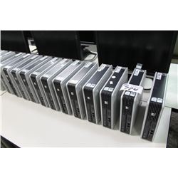 12 HP DUO CORE MICRO COMPUTERS "NO HARD DRIVE"