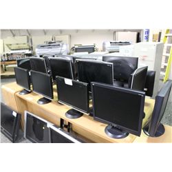 LARGE LOT OF LCD MONITORS