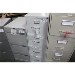 GREY 4 DR VERTICAL FILE